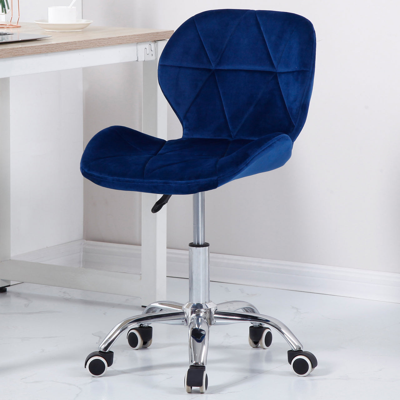 Adjustable Armless Office Swivel Desk Chair