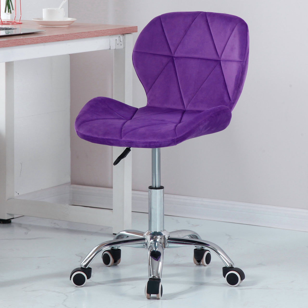 Adjustable Armless Office Swivel Desk Chair