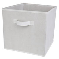 Thumbnail for Grey 6 Cube Step Storage Shelving Unit with Optional Baskets