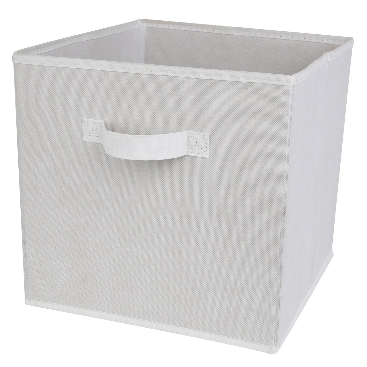 White 6 Cube Step Storage Shelving Unit with Optional Baskets