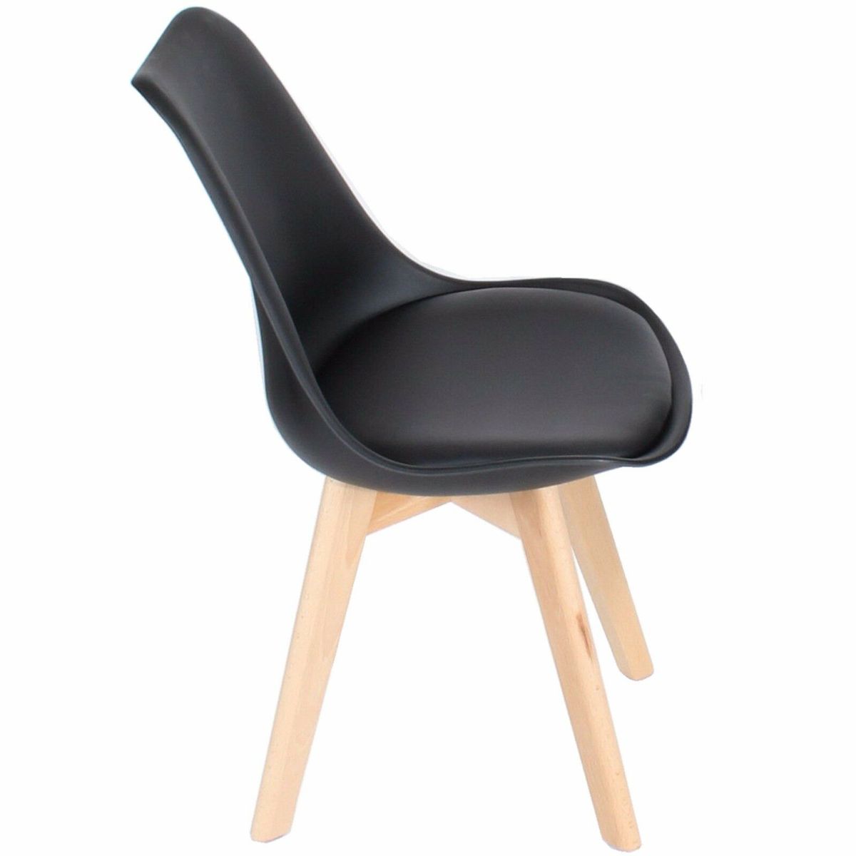 Modern Dining Chairs With Solid Beech Legs