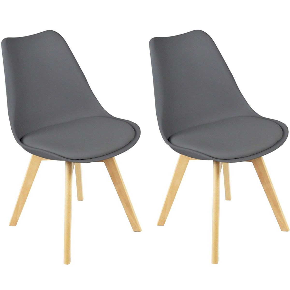 Modern Dining Chairs With Solid Beech Legs