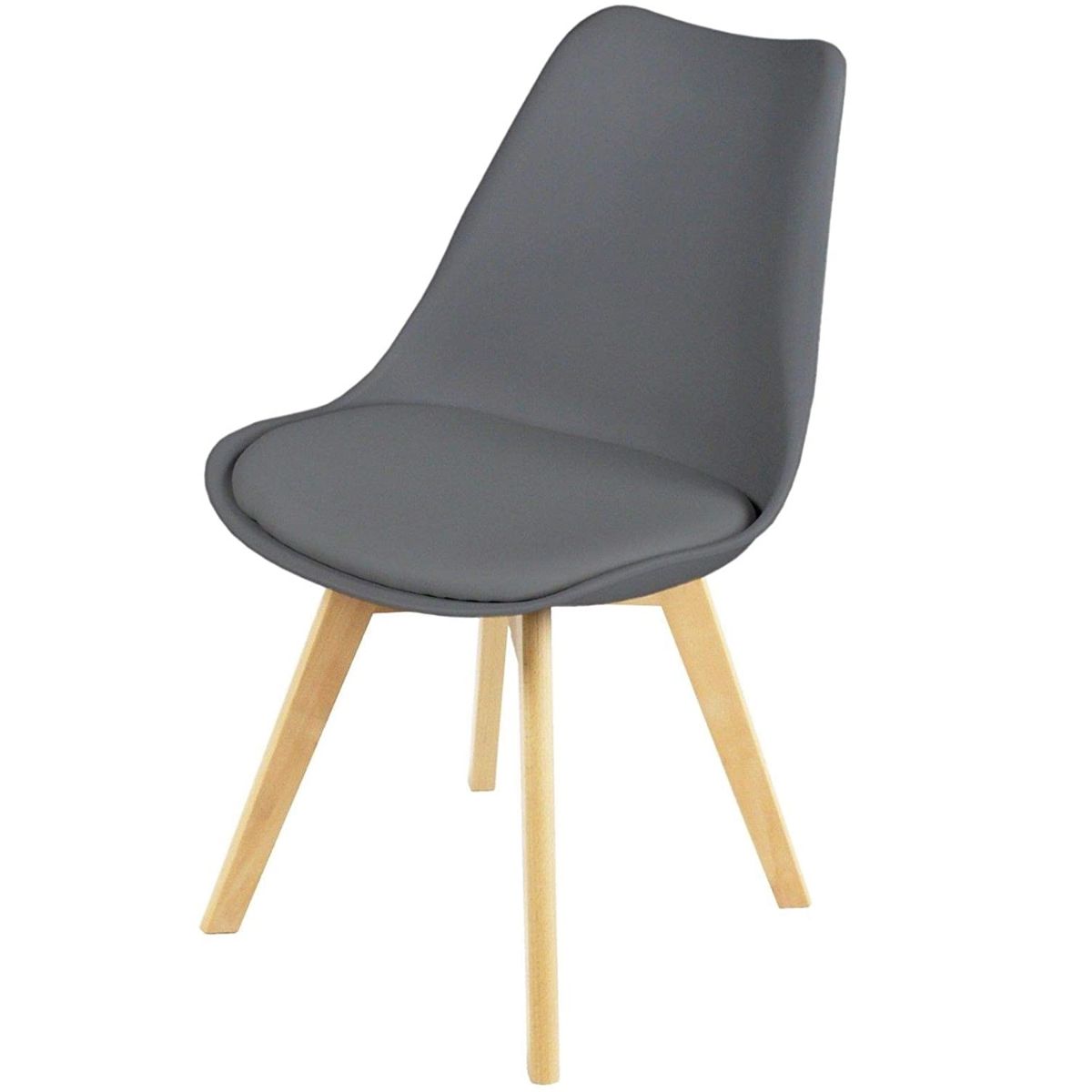 Modern Dining Chairs With Solid Beech Legs