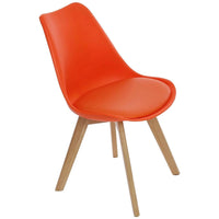 Thumbnail for Modern Dining Chairs With Solid Beech Legs