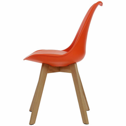 Modern Dining Chairs With Solid Beech Legs