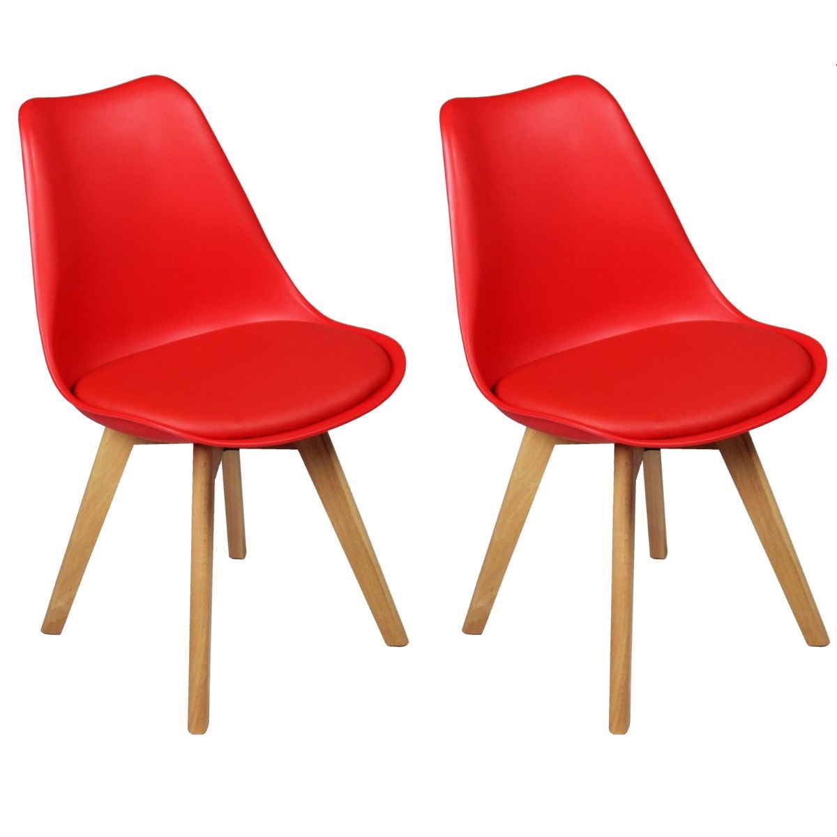 Modern Dining Chairs With Solid Beech Legs