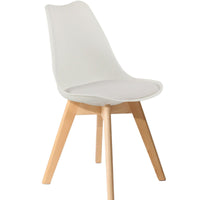 Thumbnail for Modern Dining Chairs With Solid Beech Legs