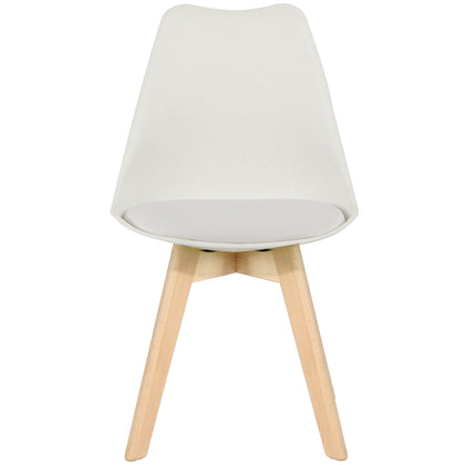 Modern Dining Chairs With Solid Beech Legs