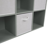 Thumbnail for Grey 9 Cube Open Book Shelf Storage