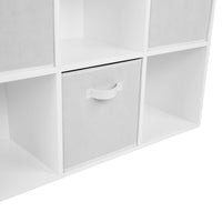 Thumbnail for White 9 Cube Open Book Shelf Storage