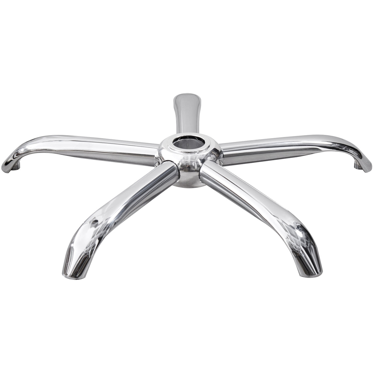 Chrome Office Chair Refurbishment Kit – Star Base, Castors, Chrome Gas Lift and 25.5cm Mechanism