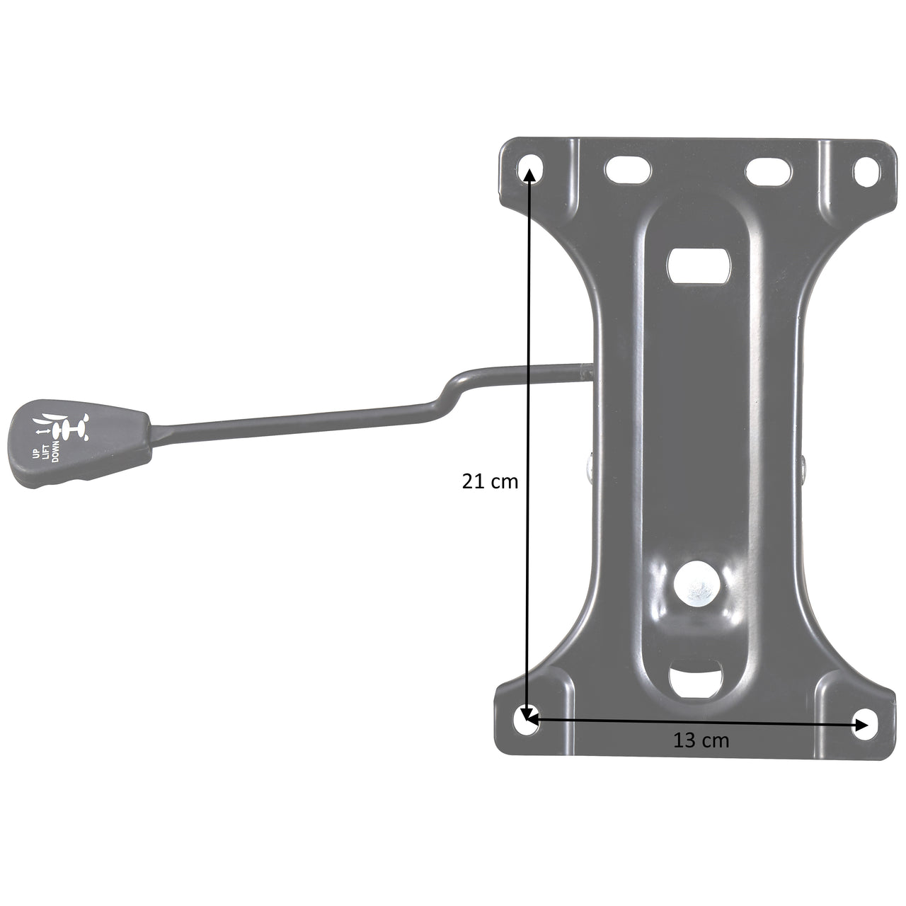 Chrome Chair Refurbishment Kit – Star Base, Castors, Chrome Gas Lift and 21cm Mechanism