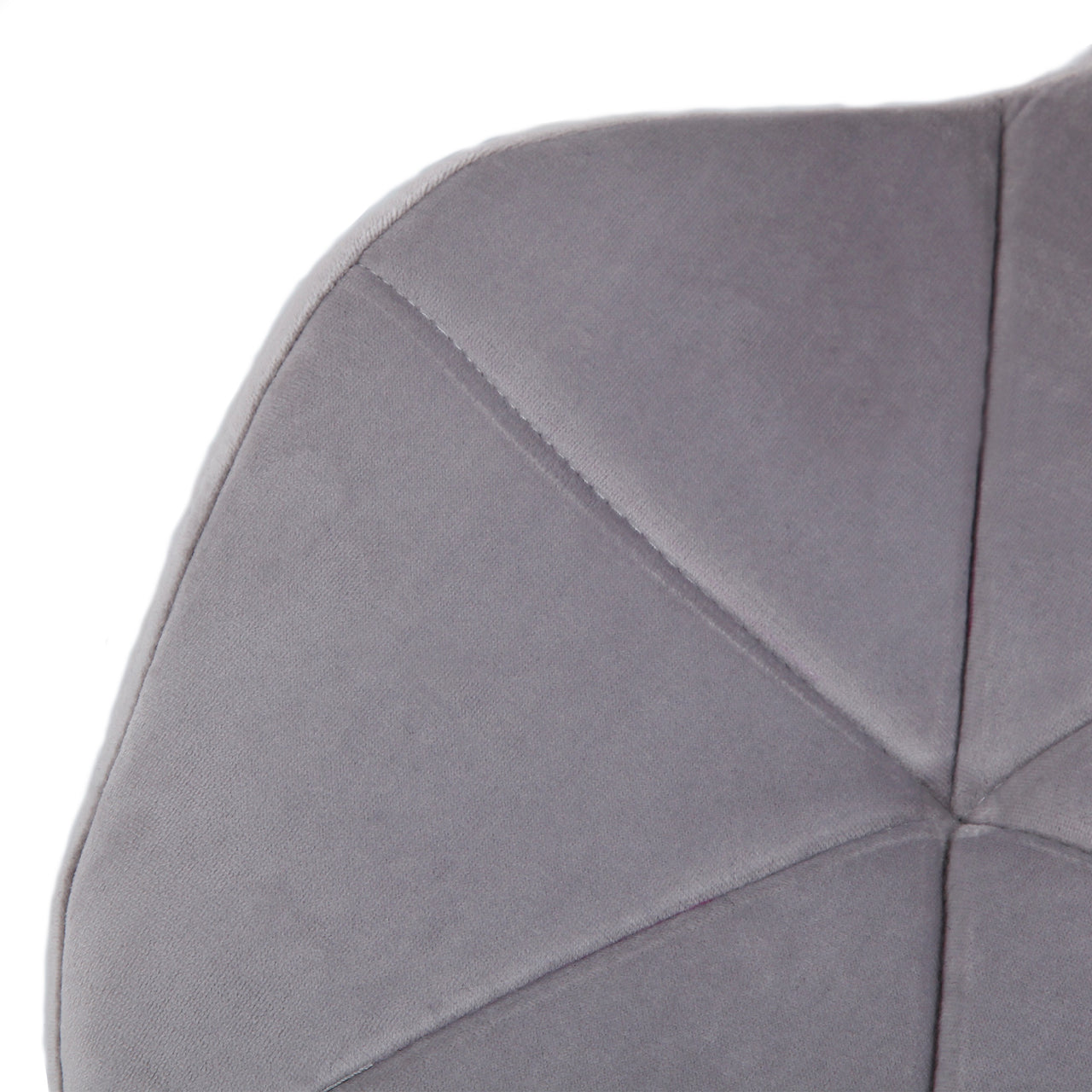 Static Swivel Geometric Design Chair with Adjustable Height