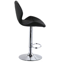 Thumbnail for Diamond Adjustable Swivel Bar Stool with Backrest