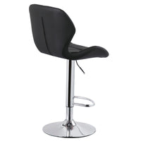 Thumbnail for Diamond Adjustable Swivel Bar Stool with Backrest