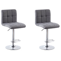 Thumbnail for Cube Adjustable Swivel Bar Stool with Backrest