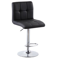 Thumbnail for Cube Adjustable Swivel Bar Stool with Backrest