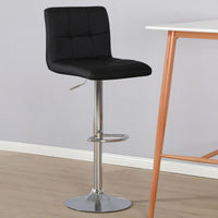 Thumbnail for Cube Adjustable Swivel Bar Stool with Backrest