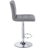 Thumbnail for Cube Adjustable Swivel Bar Stool with Backrest