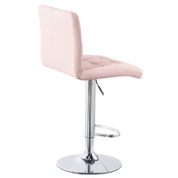 Thumbnail for Cube Adjustable Swivel Bar Stool with Backrest