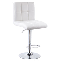 Thumbnail for Cube Adjustable Swivel Bar Stool with Backrest