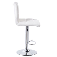 Thumbnail for Cube Adjustable Swivel Bar Stool with Backrest