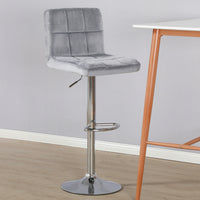 Thumbnail for Cube Adjustable Swivel Bar Stool with Backrest