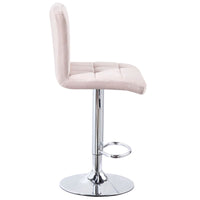 Thumbnail for Cube Adjustable Swivel Bar Stool with Backrest