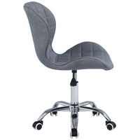 Thumbnail for Swivel Office Chair with Chrome Base Wheels and Adjustable Height