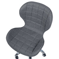 Thumbnail for Swivel Office Chair with Chrome Base Wheels and Adjustable Height