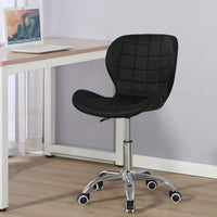 Thumbnail for Swivel Office Chair with Chrome Base Wheels and Adjustable Height