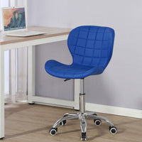 Thumbnail for Swivel Office Chair with Chrome Base Wheels and Adjustable Height