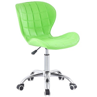 Thumbnail for Swivel Office Chair with Chrome Base Wheels and Adjustable Height