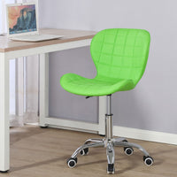 Thumbnail for Swivel Office Chair with Chrome Base Wheels and Adjustable Height