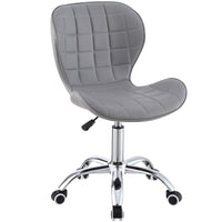 Thumbnail for Swivel Office Chair with Chrome Base Wheels and Adjustable Height