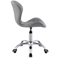 Thumbnail for Swivel Office Chair with Chrome Base Wheels and Adjustable Height