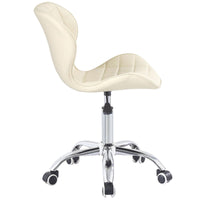 Thumbnail for Swivel Office Chair with Chrome Base Wheels and Adjustable Height