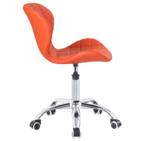 Thumbnail for Swivel Office Chair with Chrome Base Wheels and Adjustable Height