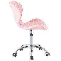 Thumbnail for Swivel Office Chair with Chrome Base Wheels and Adjustable Height