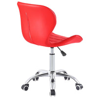 Thumbnail for Swivel Office Chair with Chrome Base Wheels and Adjustable Height