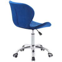 Thumbnail for Swivel Office Chair with Chrome Base Wheels and Adjustable Height