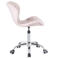 Thumbnail for Swivel Office Chair with Chrome Base Wheels and Adjustable Height