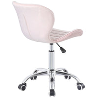 Thumbnail for Swivel Office Chair with Chrome Base Wheels and Adjustable Height