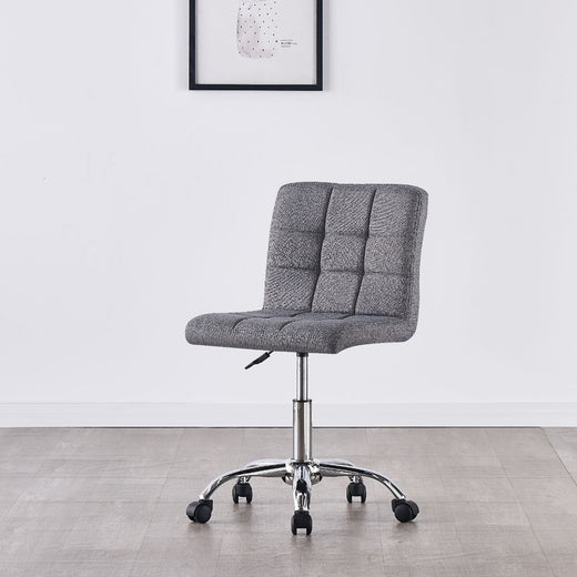 Swivel Office Chair with Adjustable Height and Thick Padding