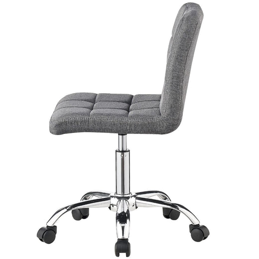 Swivel Office Chair with Adjustable Height and Thick Padding