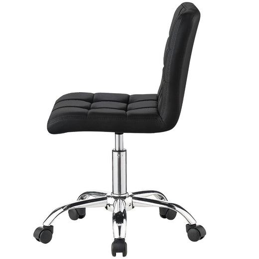 Swivel Office Chair with Adjustable Height and Thick Padding