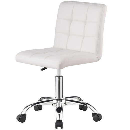 Swivel Office Chair with Adjustable Height and Thick Padding