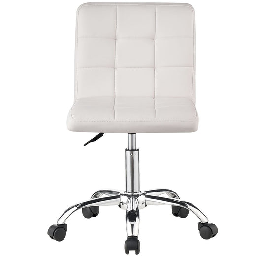 Swivel Office Chair with Adjustable Height and Thick Padding