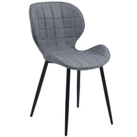 Thumbnail for Set of 2 Square Patterned Dining Chair