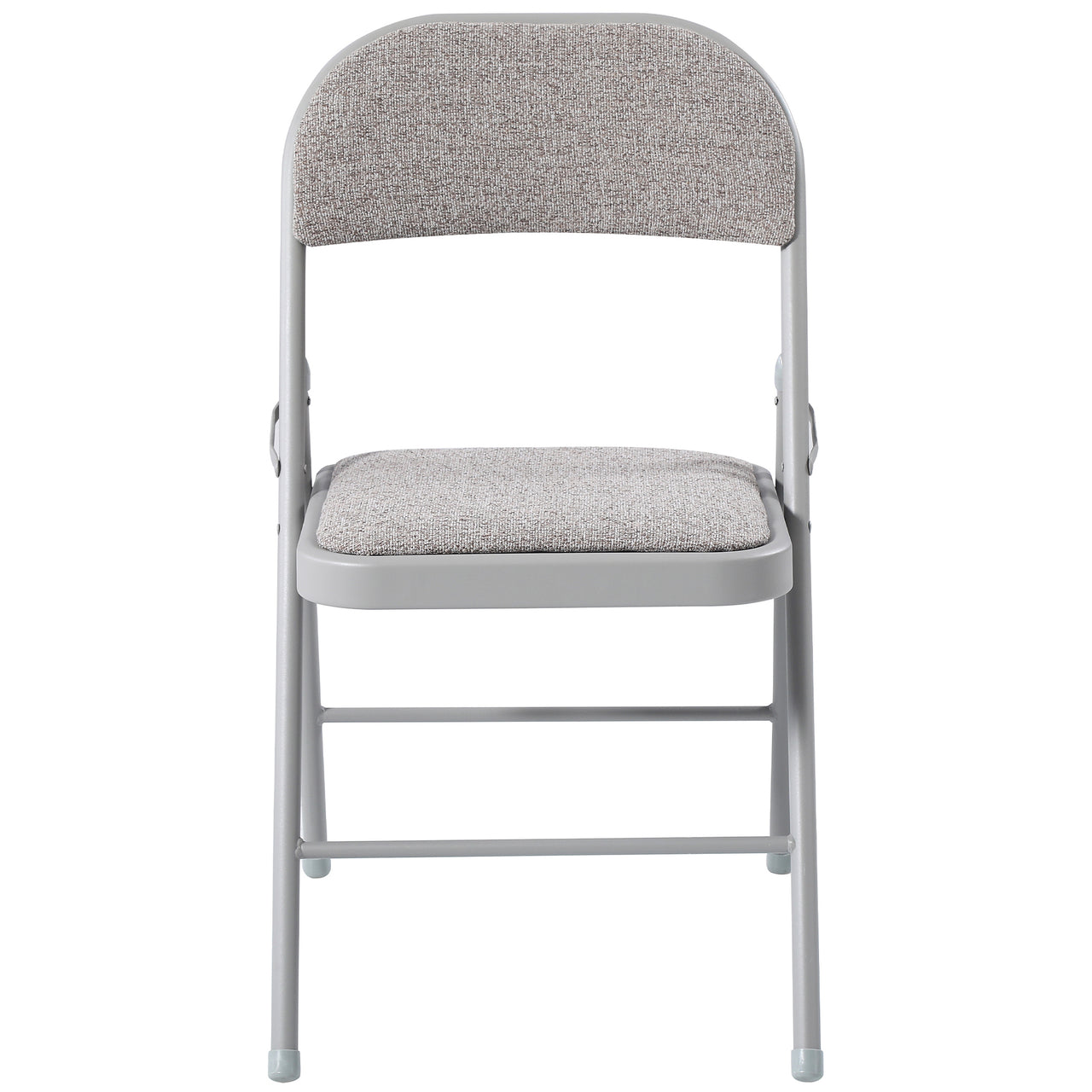 Padded Folding Chair with Grey Frame